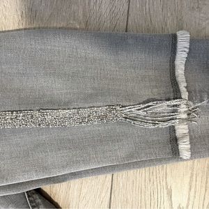 Melanie lyne side embellished grey denim